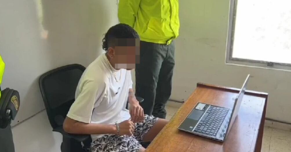 El Cuerpo Élite de la Dijin trabajó con la Sijin de la Policía Metropolitana de para lograr la identificación y posterior captura del sospecho.