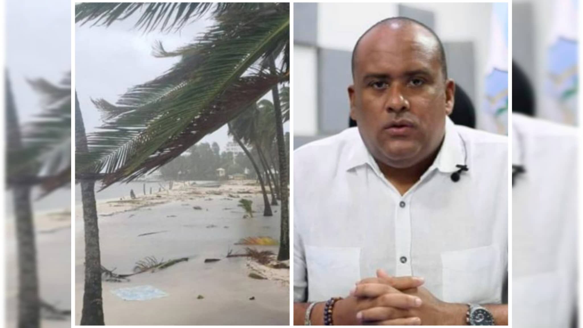 Gobernador de San Andrés pide oración ante el paso de la tormenta Julia.