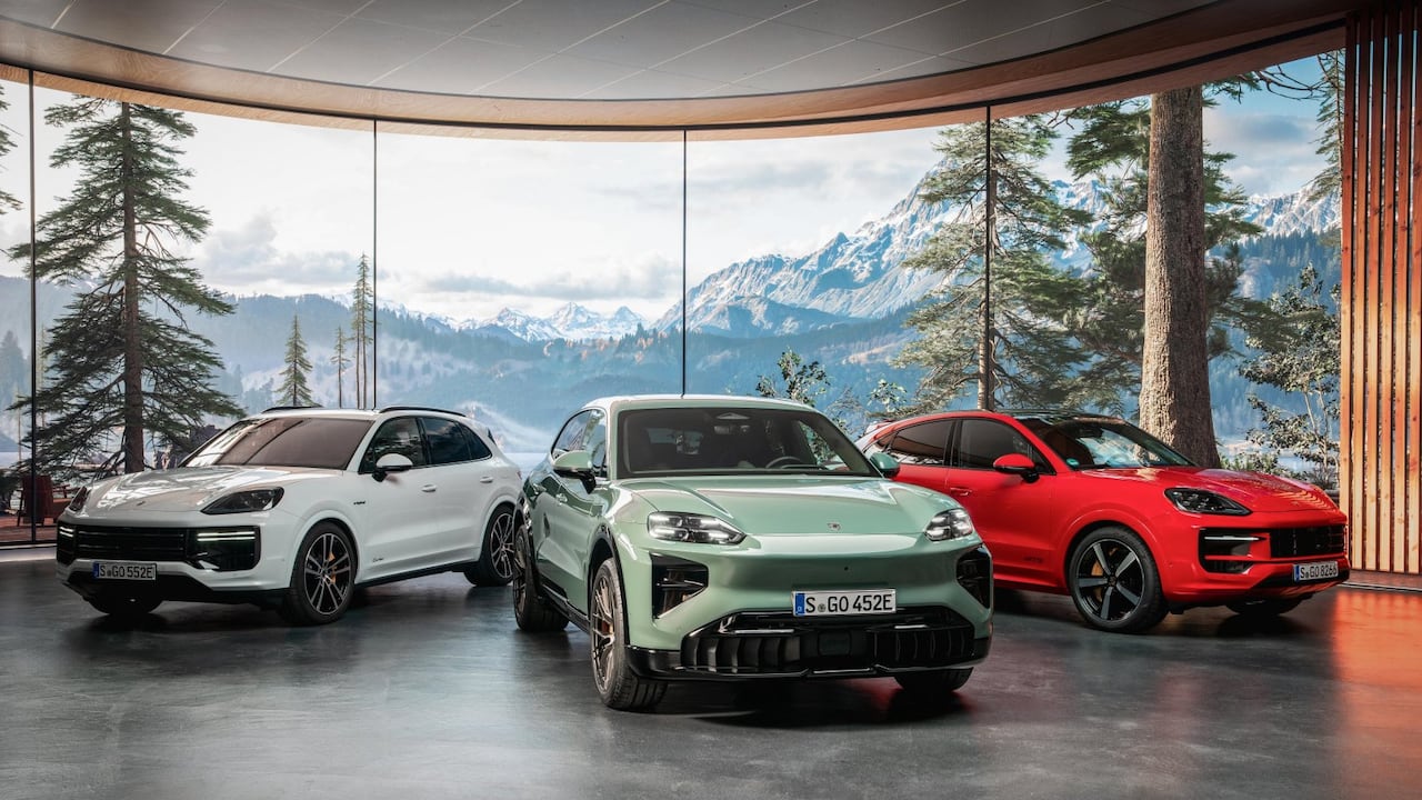Oficializan la llegada del Porsche Cayenne eléctrico a Latinoamérica.