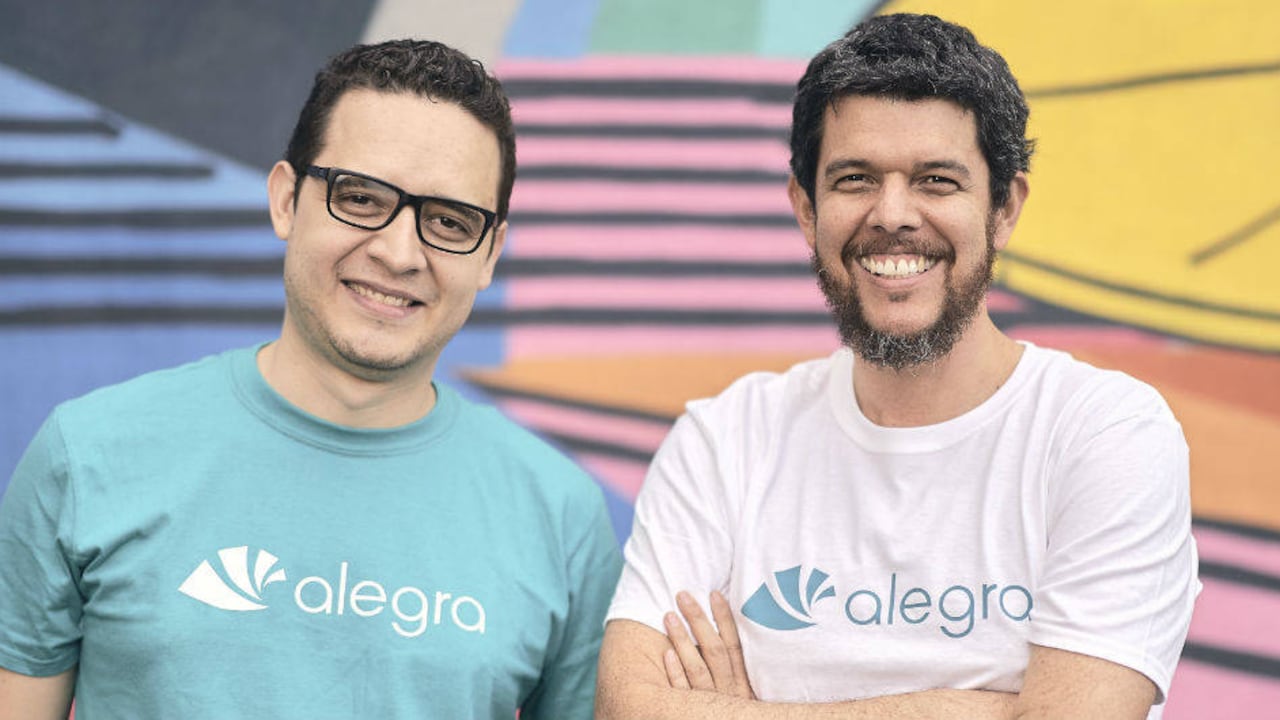 Jorge Soto y Santiago Villegas, fundadores de Alegra.