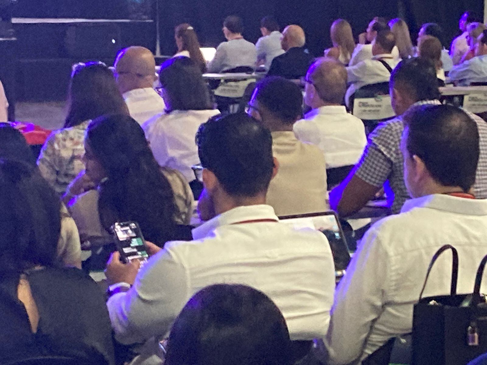 Asistentes al Congreso de Fenalco, en Barranquilla.