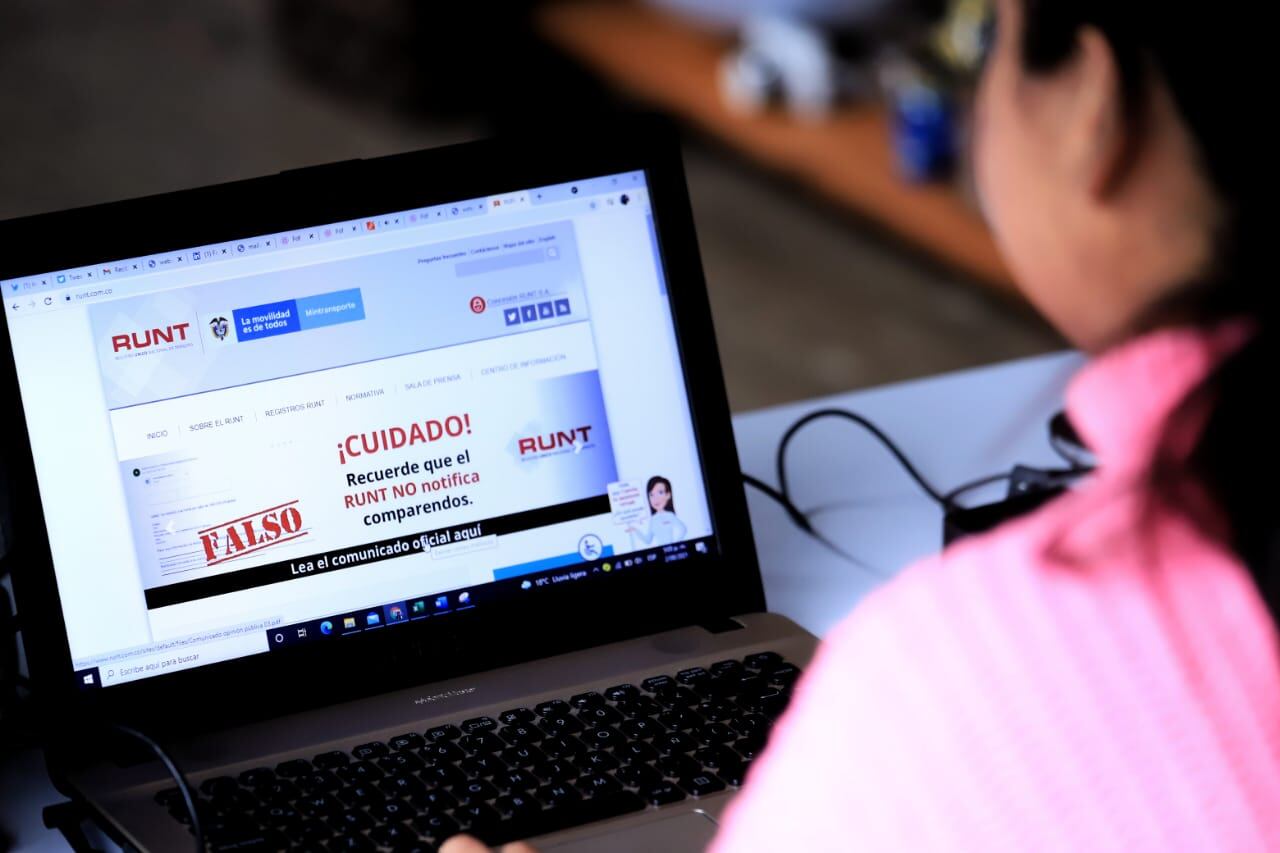 Runt, Ministerio de Transporte