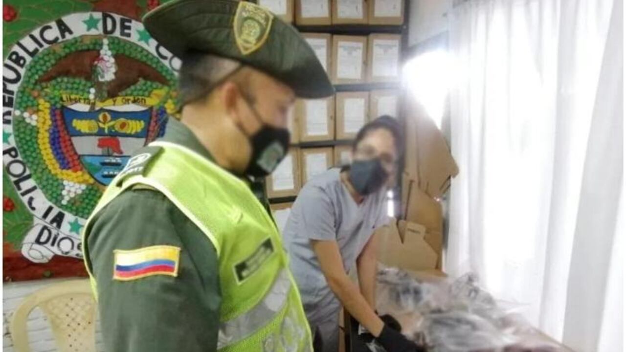 Perro maltratado en Tuluá