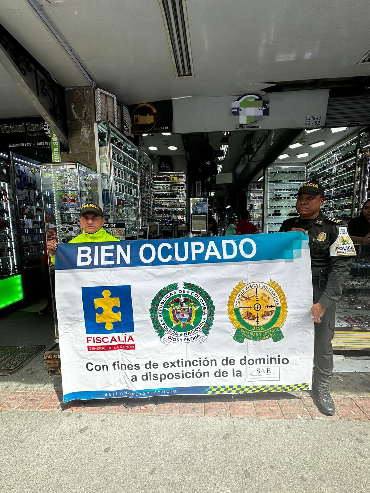 Los bienes ocupados por la Policía y la Fiscalía superan los 14.000 millones de pesos.