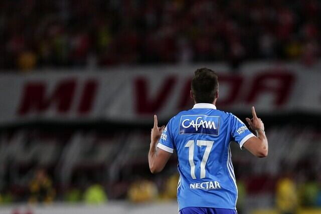 Henry Rojas con Millonarios en 2017-ll.