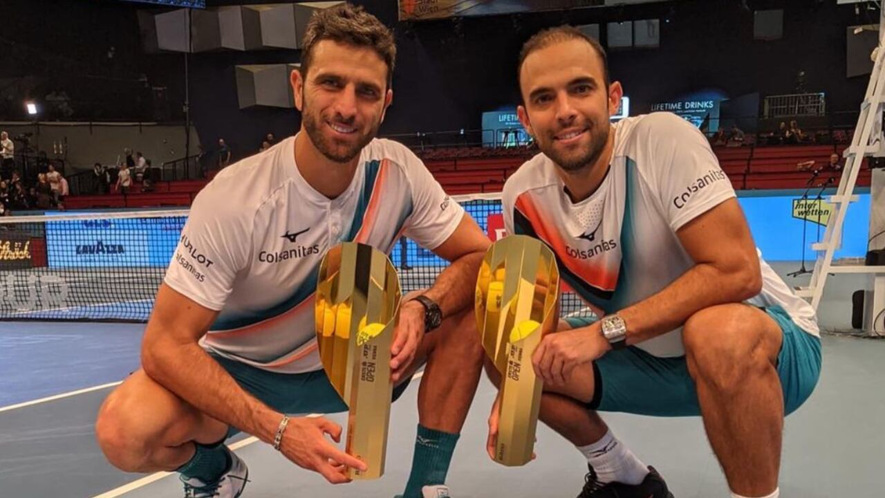 Los colombianos fueron contundentes en la final para llevarse su tercer ATP 500 de la temporada