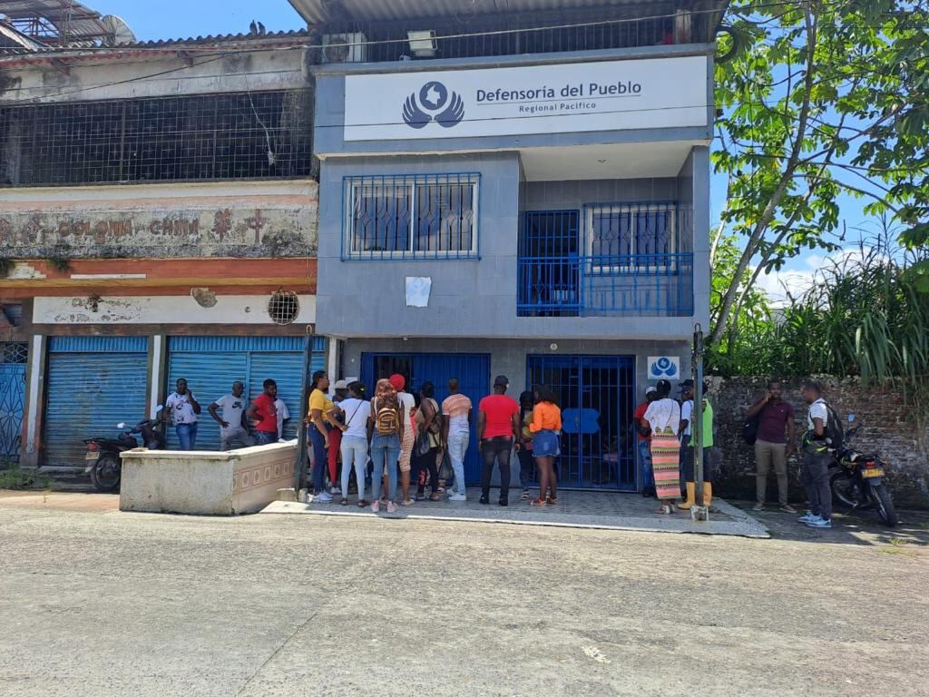 Son 124 familias las que fueron desplazadas del Consejo Comunitario Mayorquín.