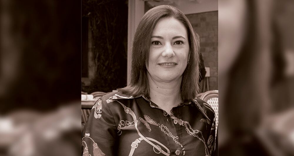 Gloria Giraldo representante legal de la PTAR Salitre“Es ser referente para las nuevas generaciones, y demostrar con ejemplo que se puede superar una de las barreras más relevantes para las mujeres de hoy en día: el conflicto familia-trabajo”.