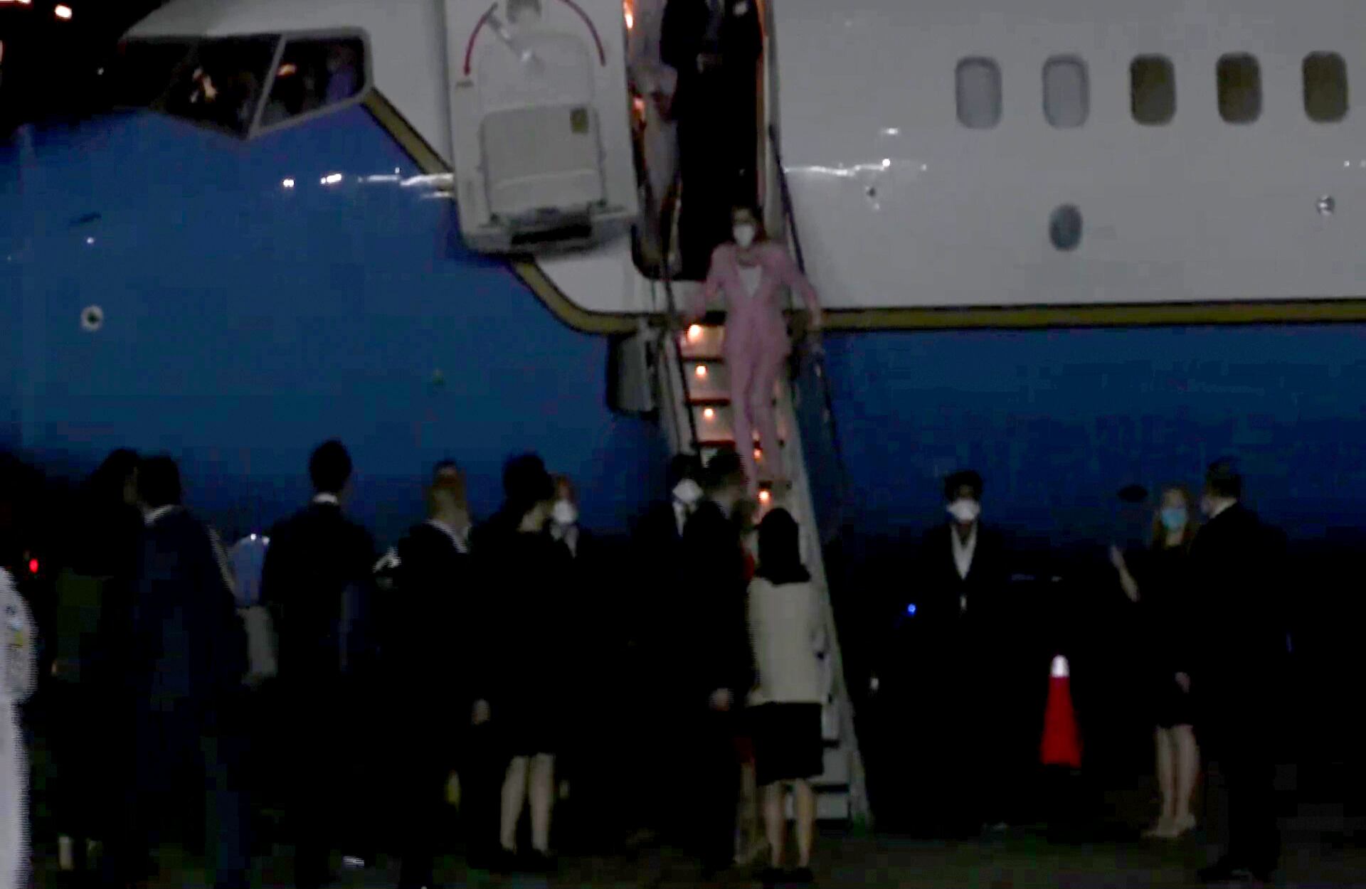 La polémica llegada de Nancy Pelosi a Taiwán que tiene enfurecida a China