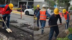 Cuadrillas de la Alcaldía de Bucaramanga iniciaron labores de reparación vial en distintos sectores de la ciudad para atender huecos y mejorar la movilidad.