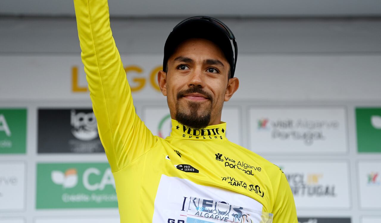 Daniel Felipe Martínez, campeón de la Vuelta Algarve 2023.