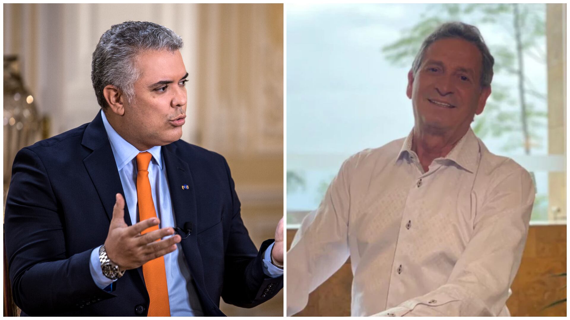 Iván Duque lamenta la muerte de Darío Gómez. Foto Instagram @elreydeldespecho