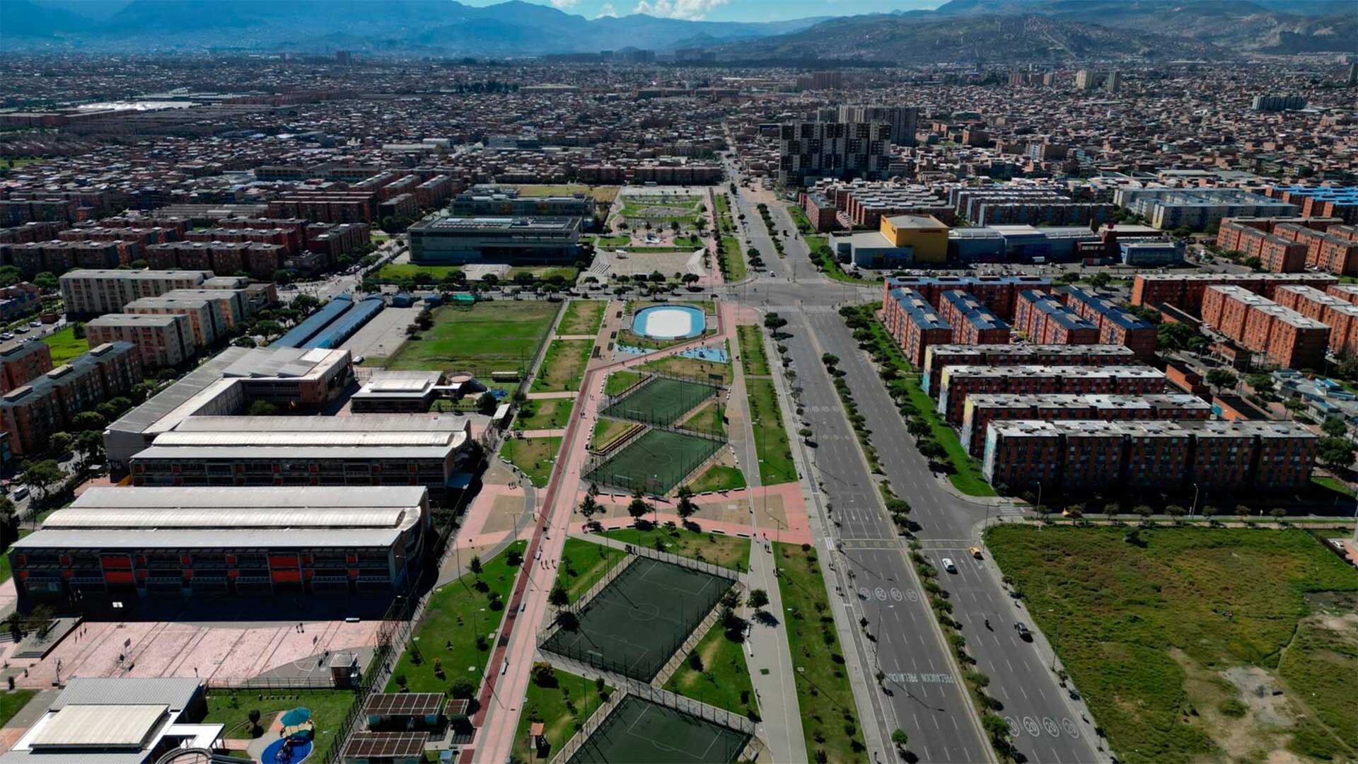 Patio Taller de la Primera Línea del Metro de Bogotá, en Bosa, Porvenir.