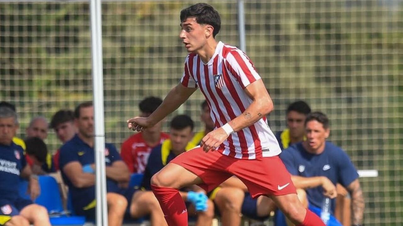 Gerónimo Spina, joya argentina que Barcelona le quiere quitar a Atlético de Madrid.