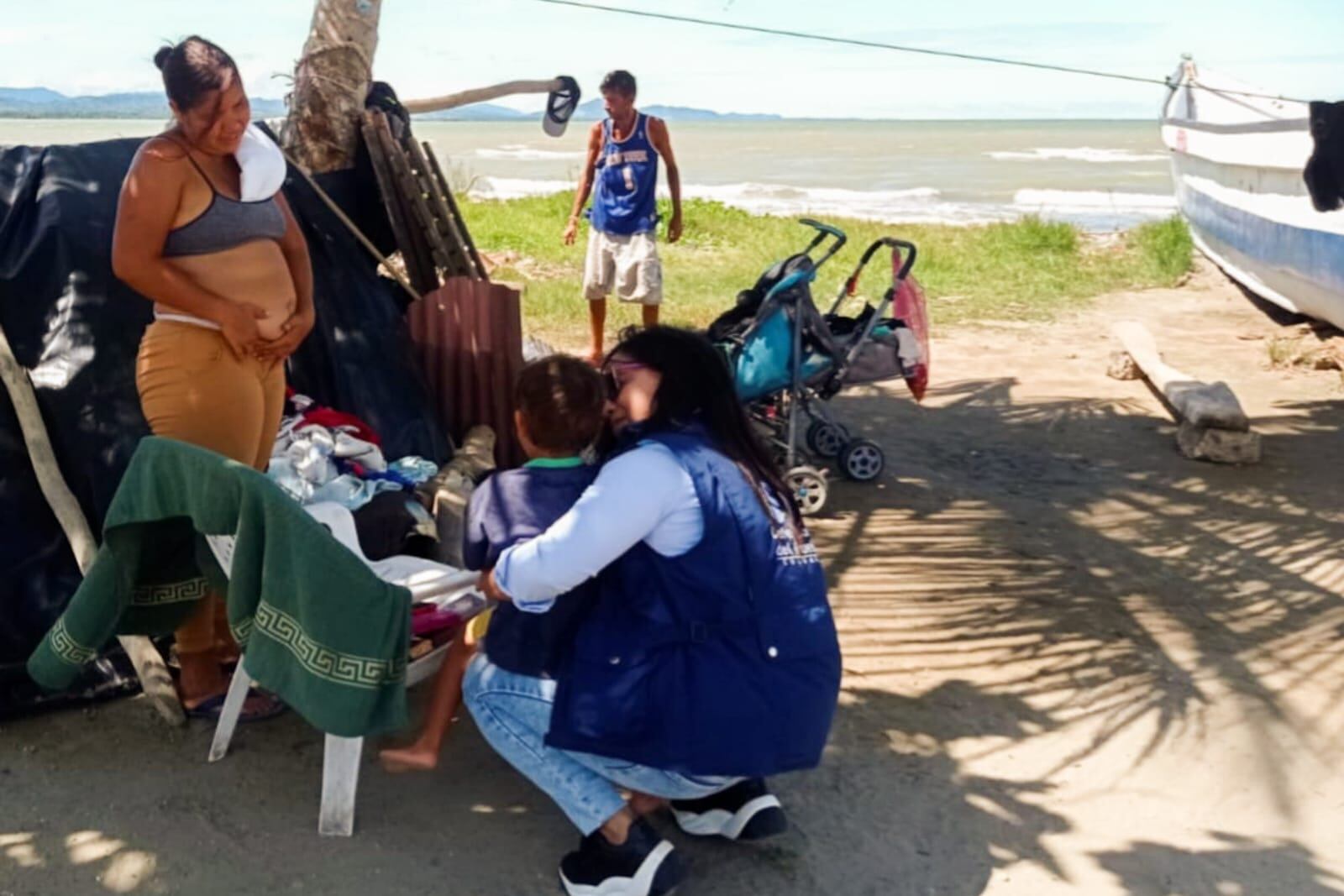 Mientras en 2021 predominaban los migrantes haitianos; para el 2022 la mayoría son provenientes de Venezuela, también viajando con niños, niñas y adolescentes.