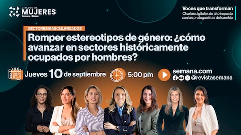 Webinar Romper Estereotipos de Género - Círculo de Mujeres Semana Dinero