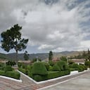 Parque principal de Busbanzá, en Boyacá. (Tomada página oficial Situr, Boyacá).