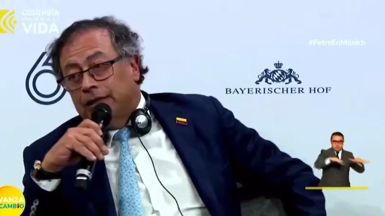El presidente Gustavo Petro fue invitado a la Conferencia de Seguridad en Múnich.