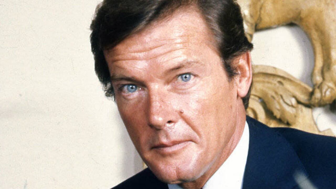 Roger Moore en 1973. Crédito: Allan Warren.