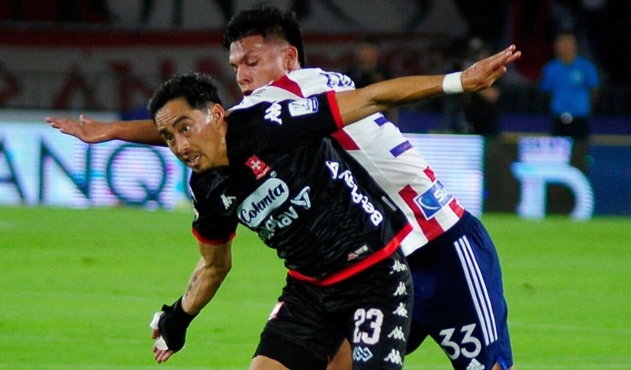 Empate entre Junior y Santa Fe por la fecha 9 de la Liga Betplay 2023-I.