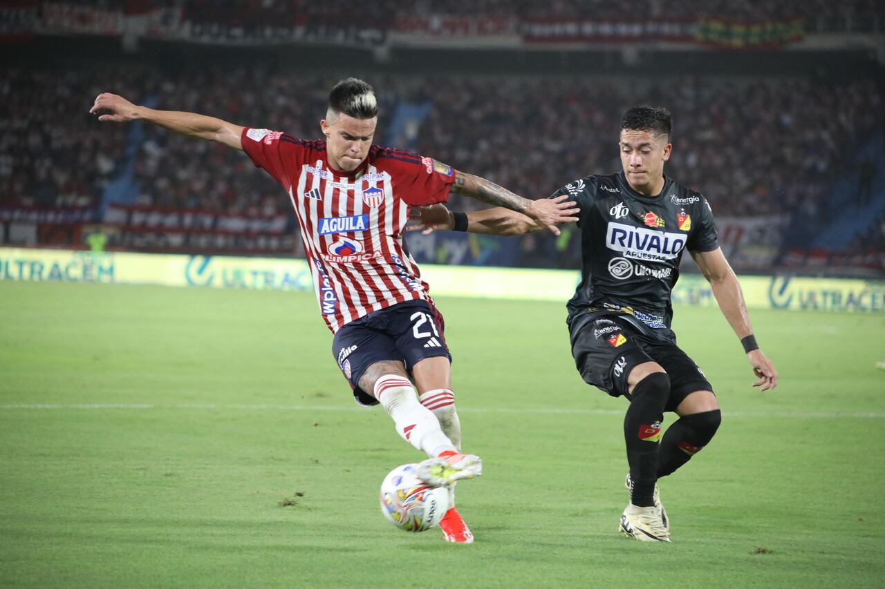 Al final del partido, Junior intentó igualar el compromiso.