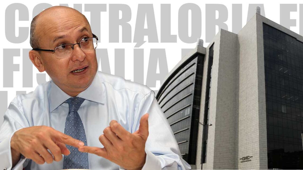 El fiscal Eduardo Montealegre advierte sobre la investigación al edificio de la Contraloría.