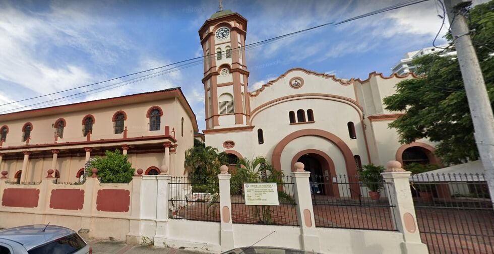 Iglesia Santa Cruz de Manga en Cartagena