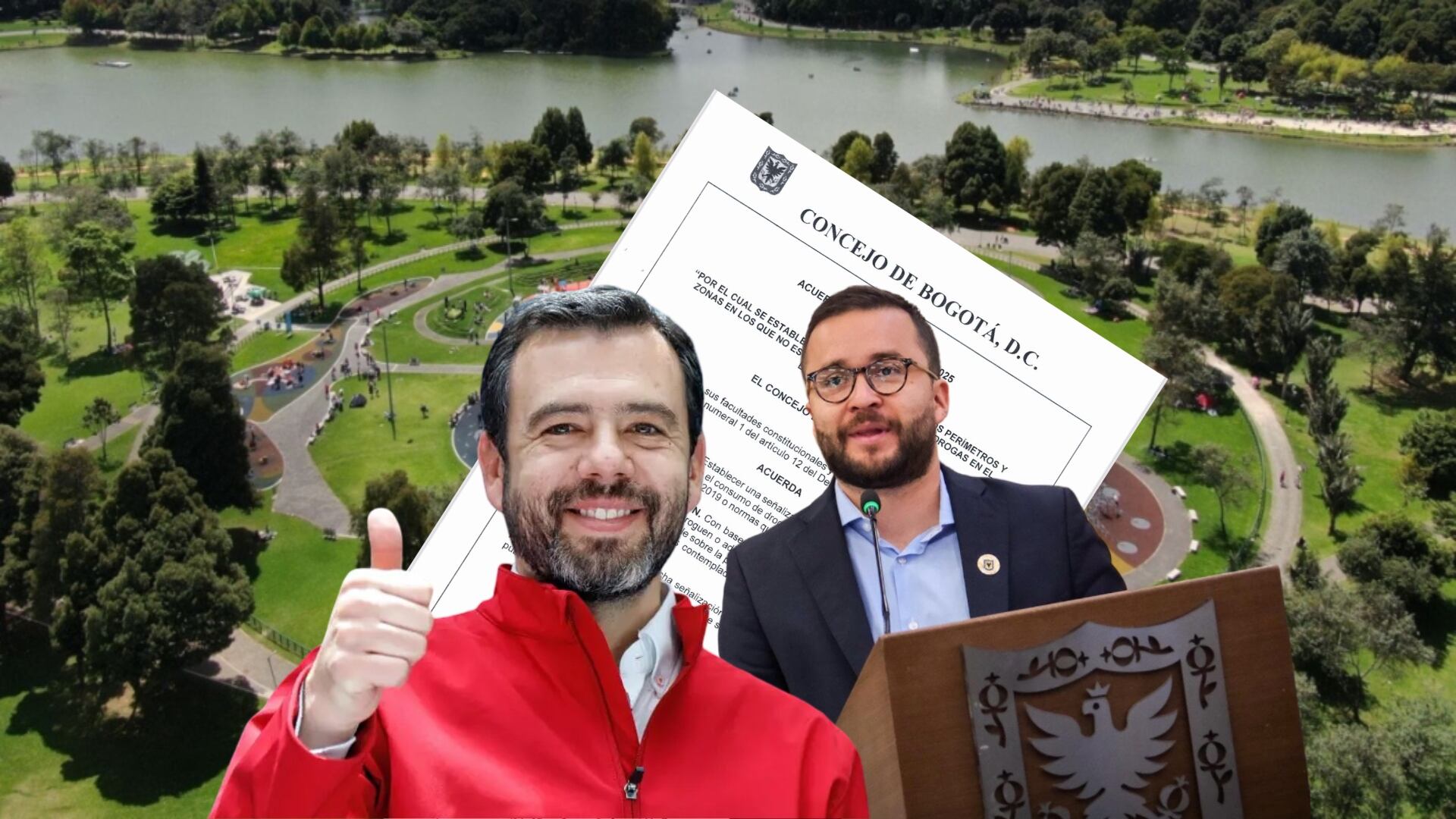 Regulación para zonas de consumo de drogas en Bogotá.