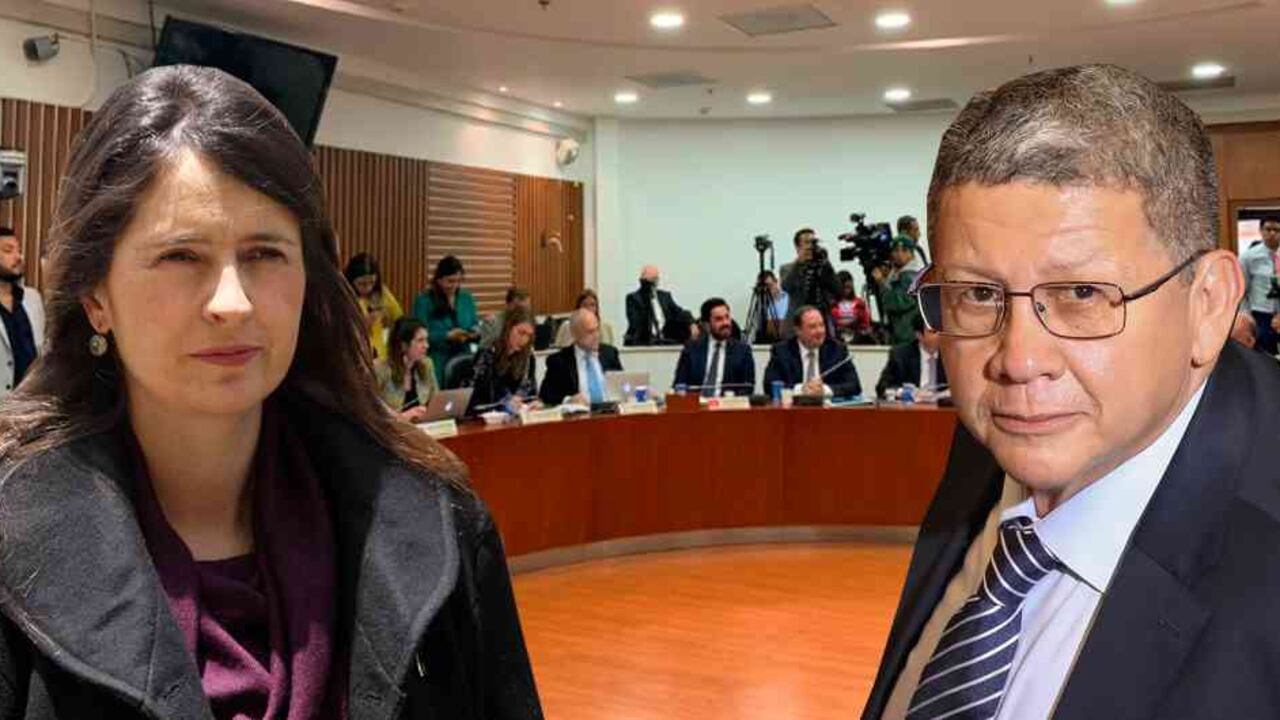 La senadora Paloma Valencia pedía que le dieran el mismo tiempo para intervenir que el líder de la Farc Pablo Catatumbo.