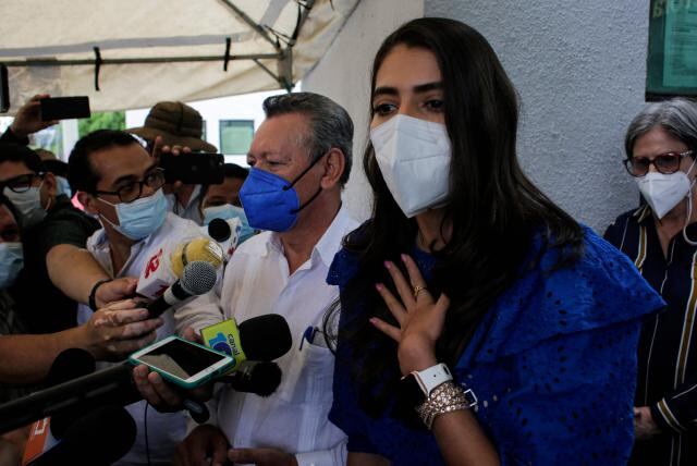 Berenice Quezada, candidata a la vicepresidencia de Nicaragua