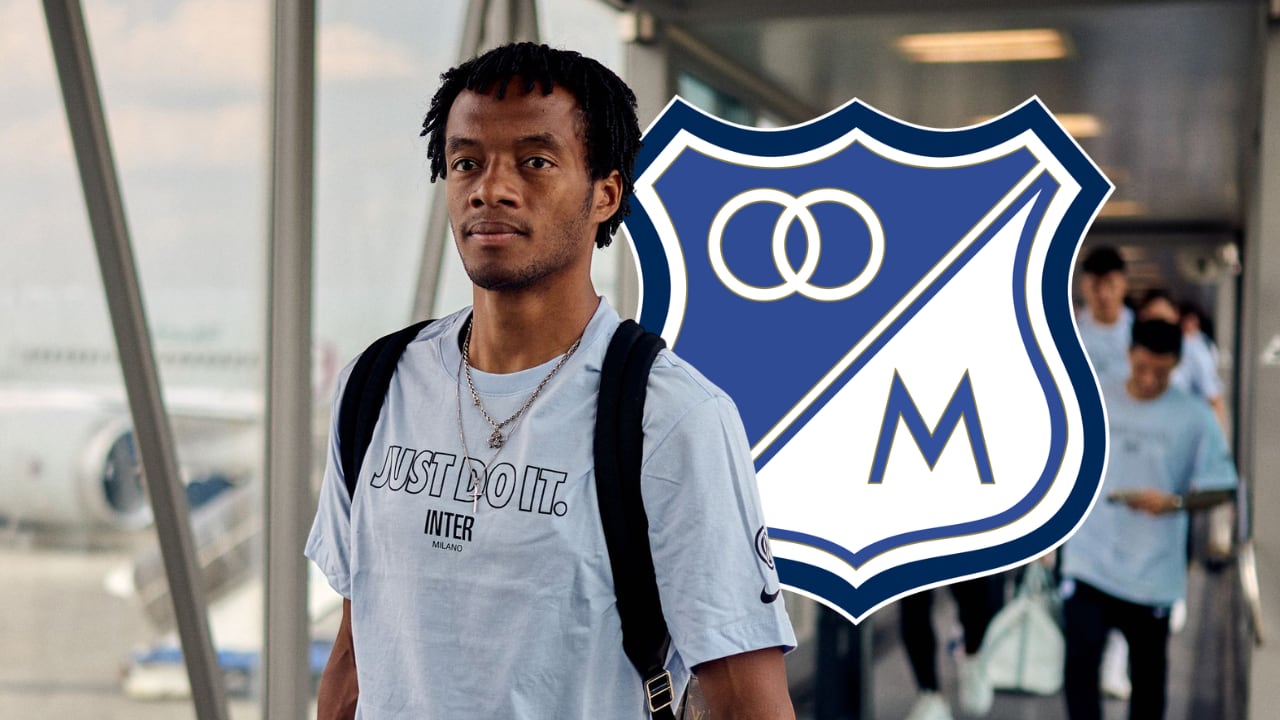Juan Guillermo Cuadrado fue anunciado por Millonarios para el 2026-II