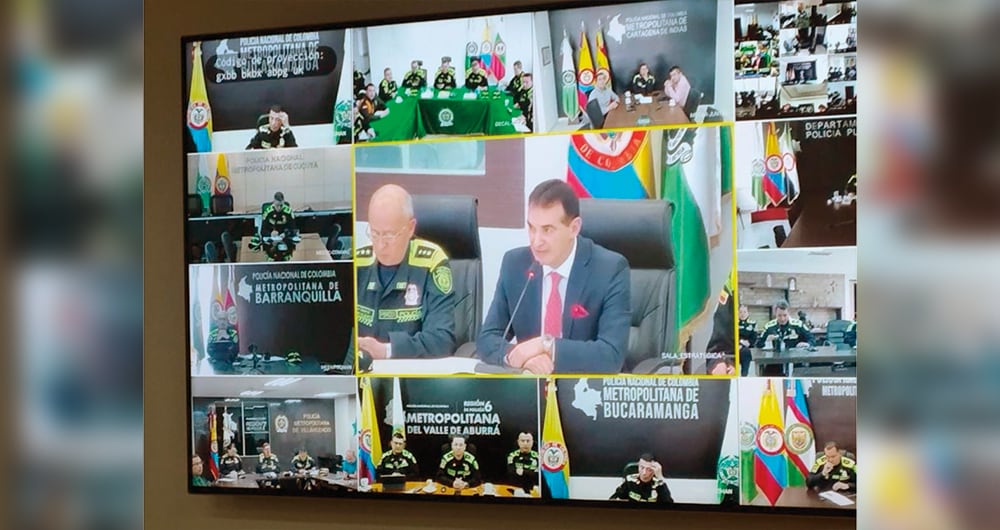 El general William Salamanca será quien tome las riendas de la Policía Nacional.