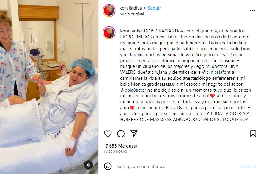 Foto: Instagram @koralladiva.