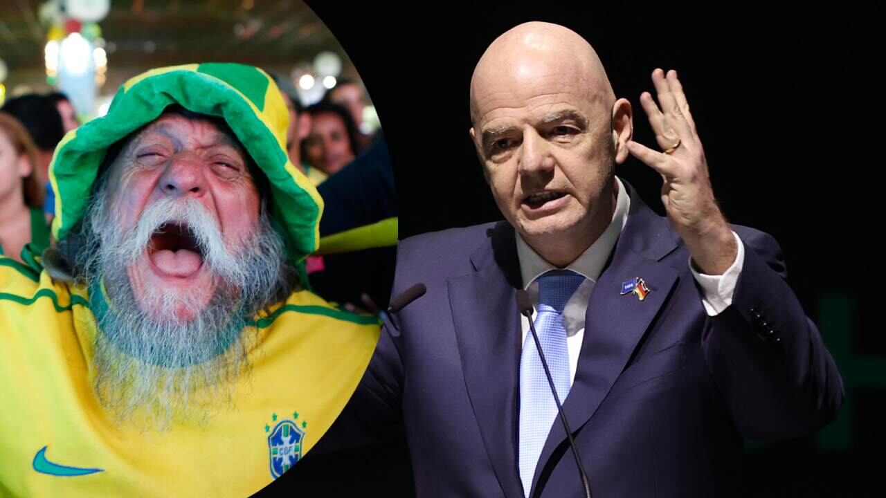 Gianni Infantino, presidente de la FIFA.