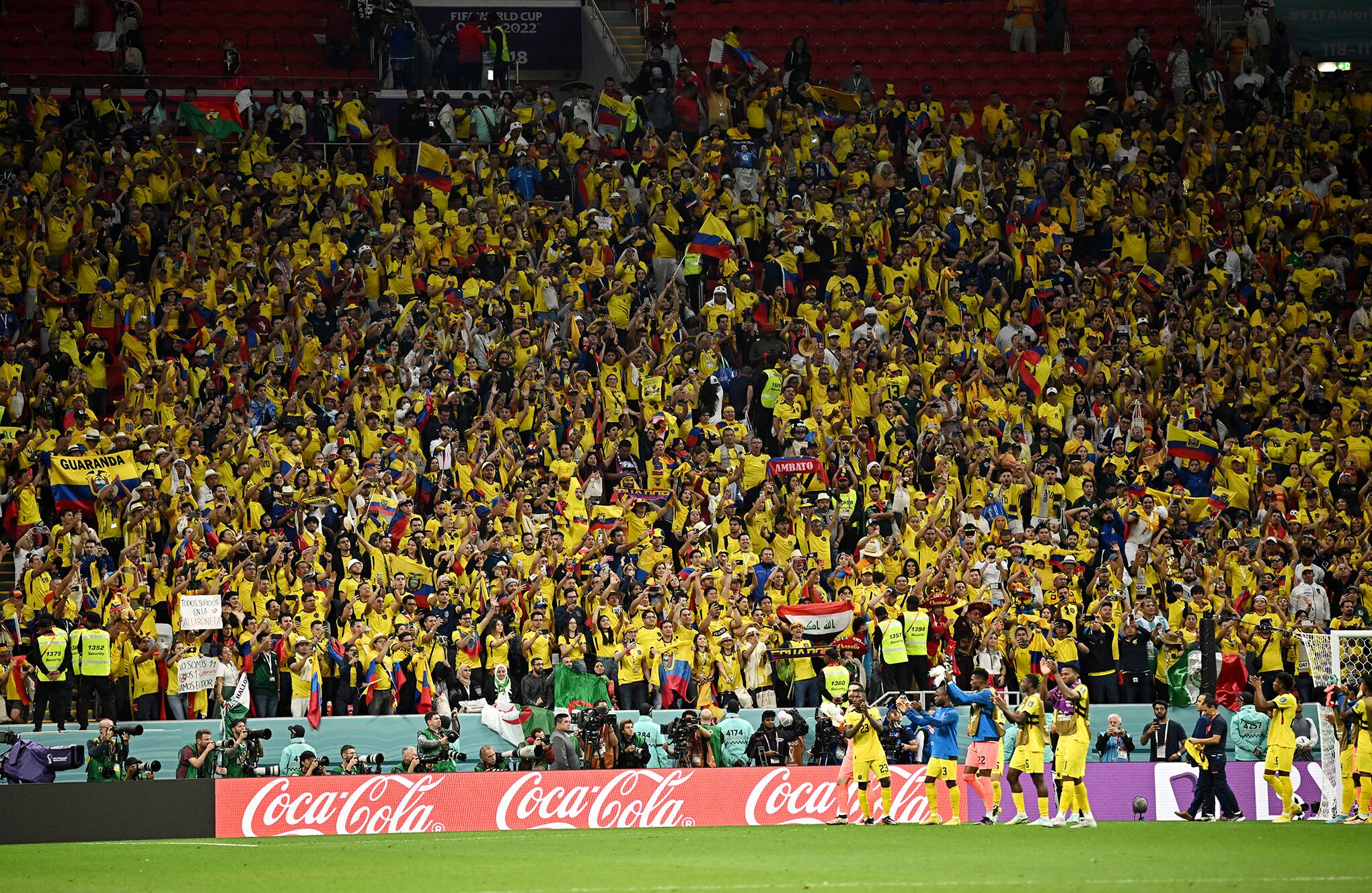 En imágenes : Primer partido de la copa mundo