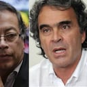 Sergio Fajardo, exalcalde de Medellín y precandidato de la coalición Centro Esperanza. Gustavo Petro, exalcalde de Bogotá y precandidato por el Pacto Histórico.