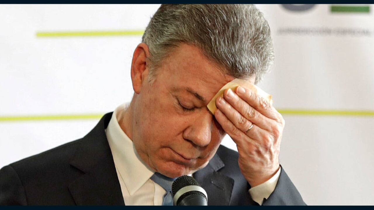 Santos ha sido el único presidente por el que ha votado prácticamente todo el país. Lo eligió la derecha y lo reeligió la izquierda