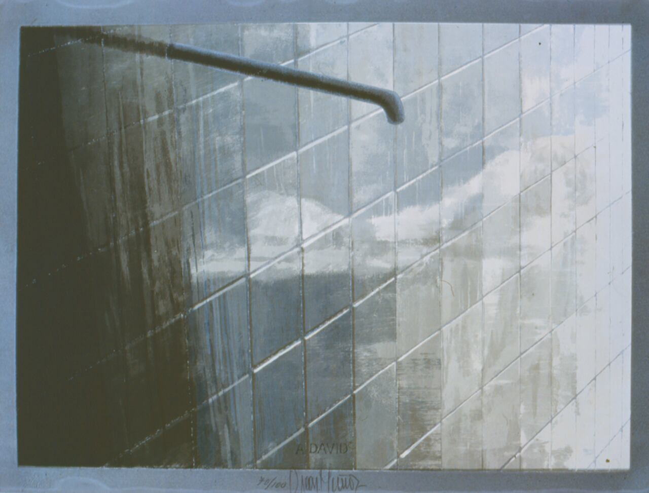 Oscar Muñoz, A David. Cortesía del Museo de Arte Contemporáneo de Bogotá.