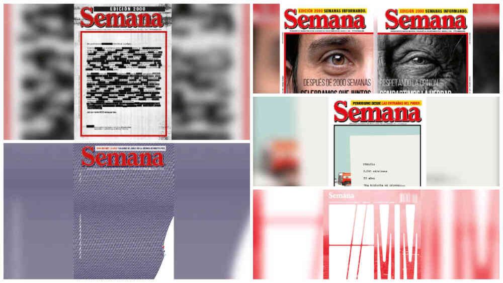 Diseñadores, creativos y agencias aceptaron la invitación de crear una portada homenaje para la edición 2000.