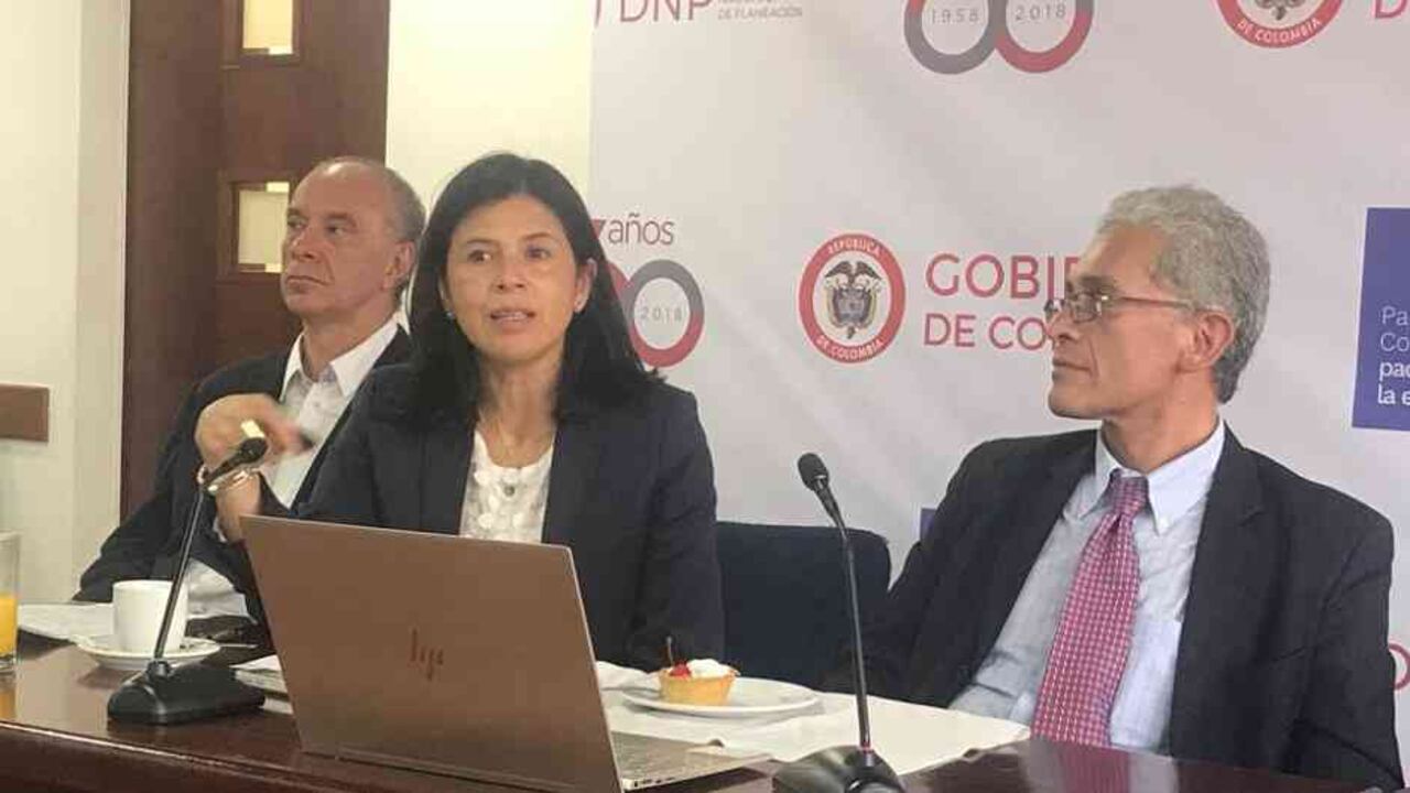 Gloria Alonso, directora del Departamento Nacional de Planeación.