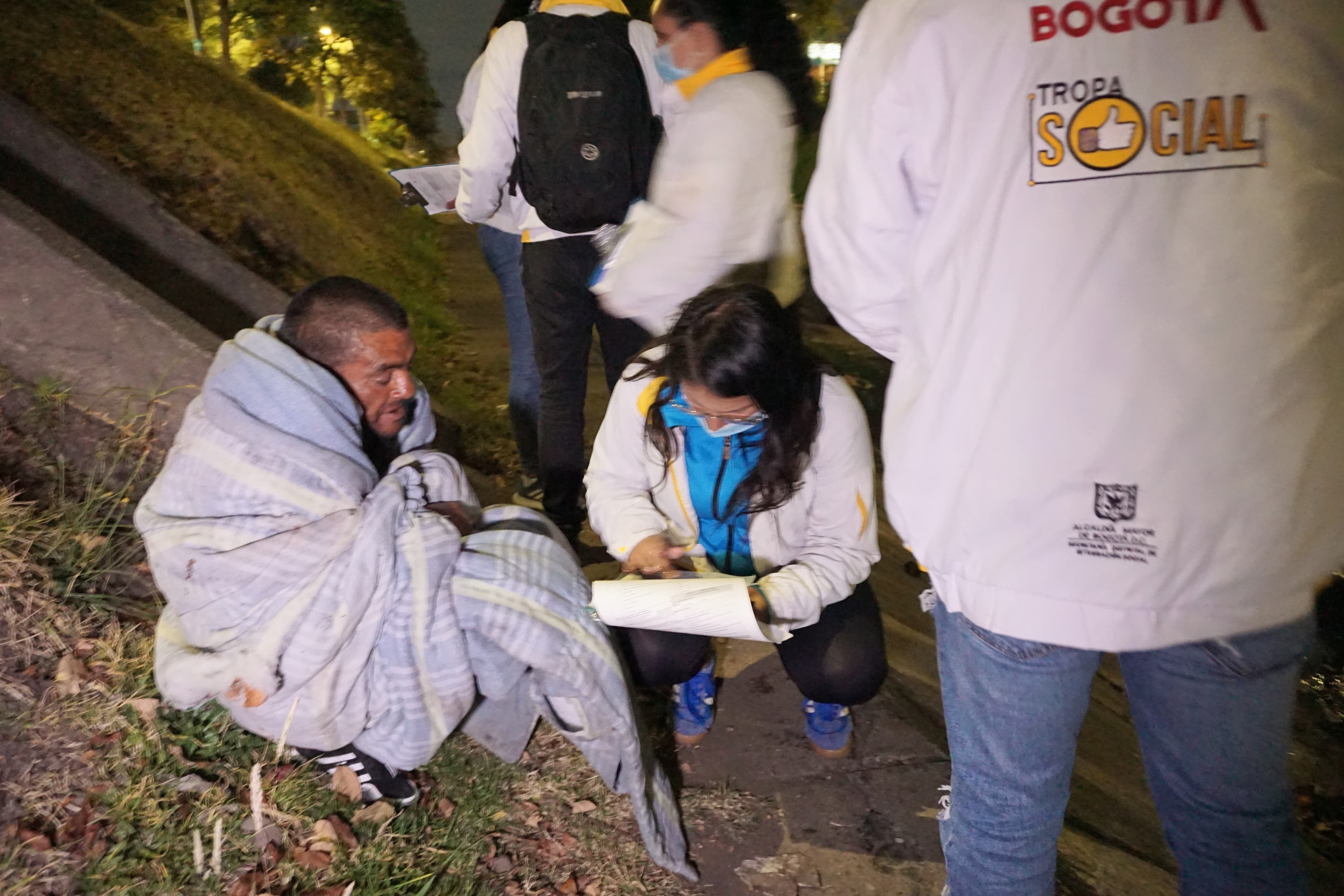 El objetivo del censo es establecer el número y la ubicación de la población habitante de calle