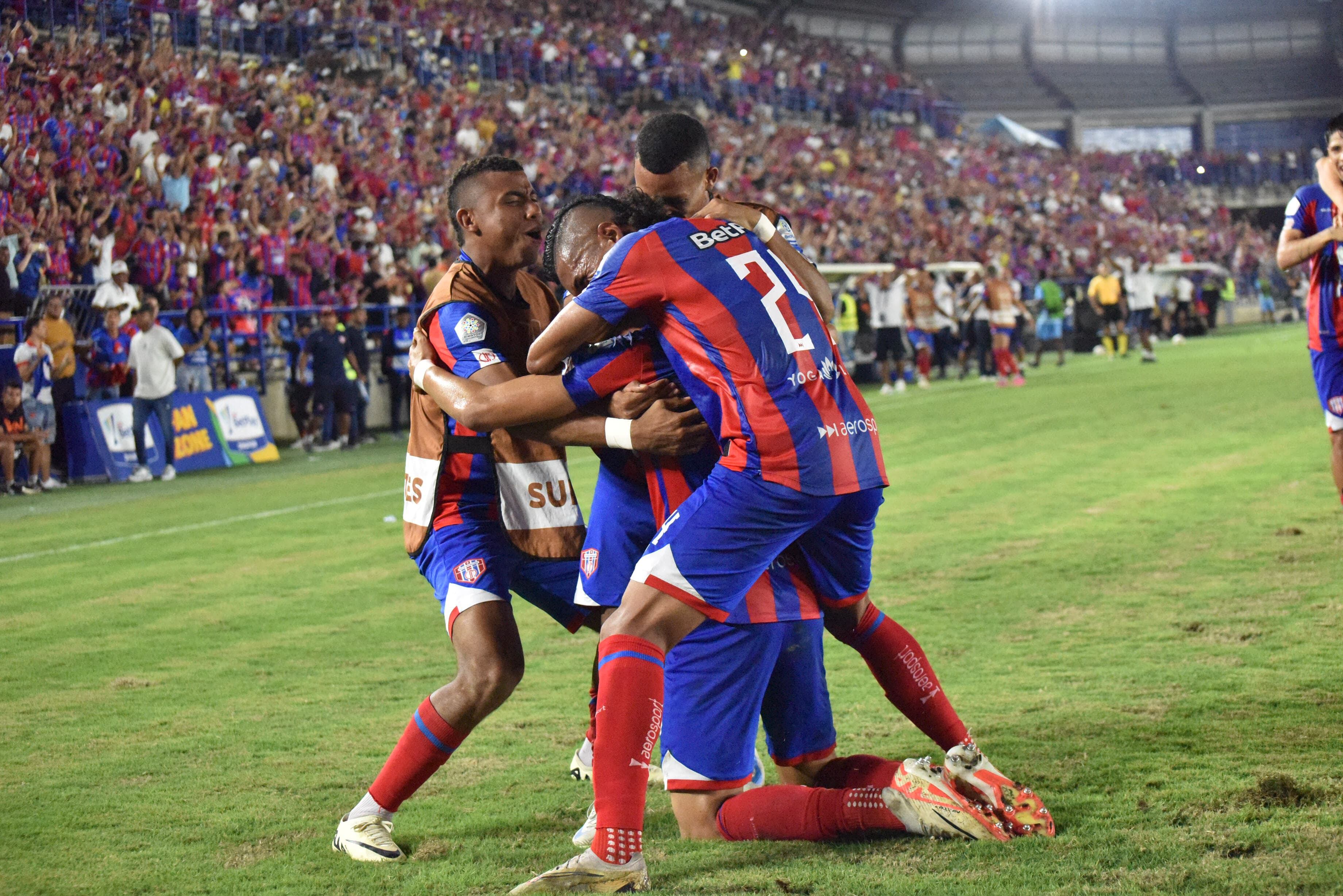 Unión Magdalena goleó a Llaneros en la final de ida del Torneo BetPlay II-2024.