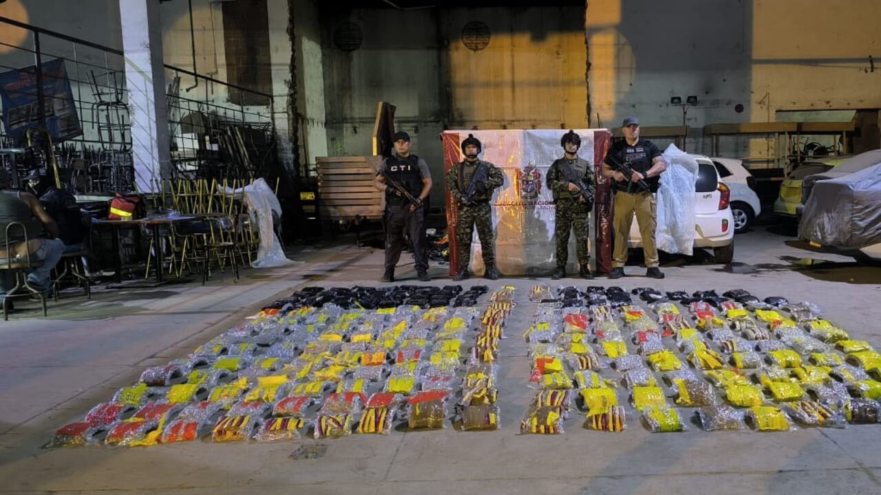 Cargamento de marihuana incautado en Cali