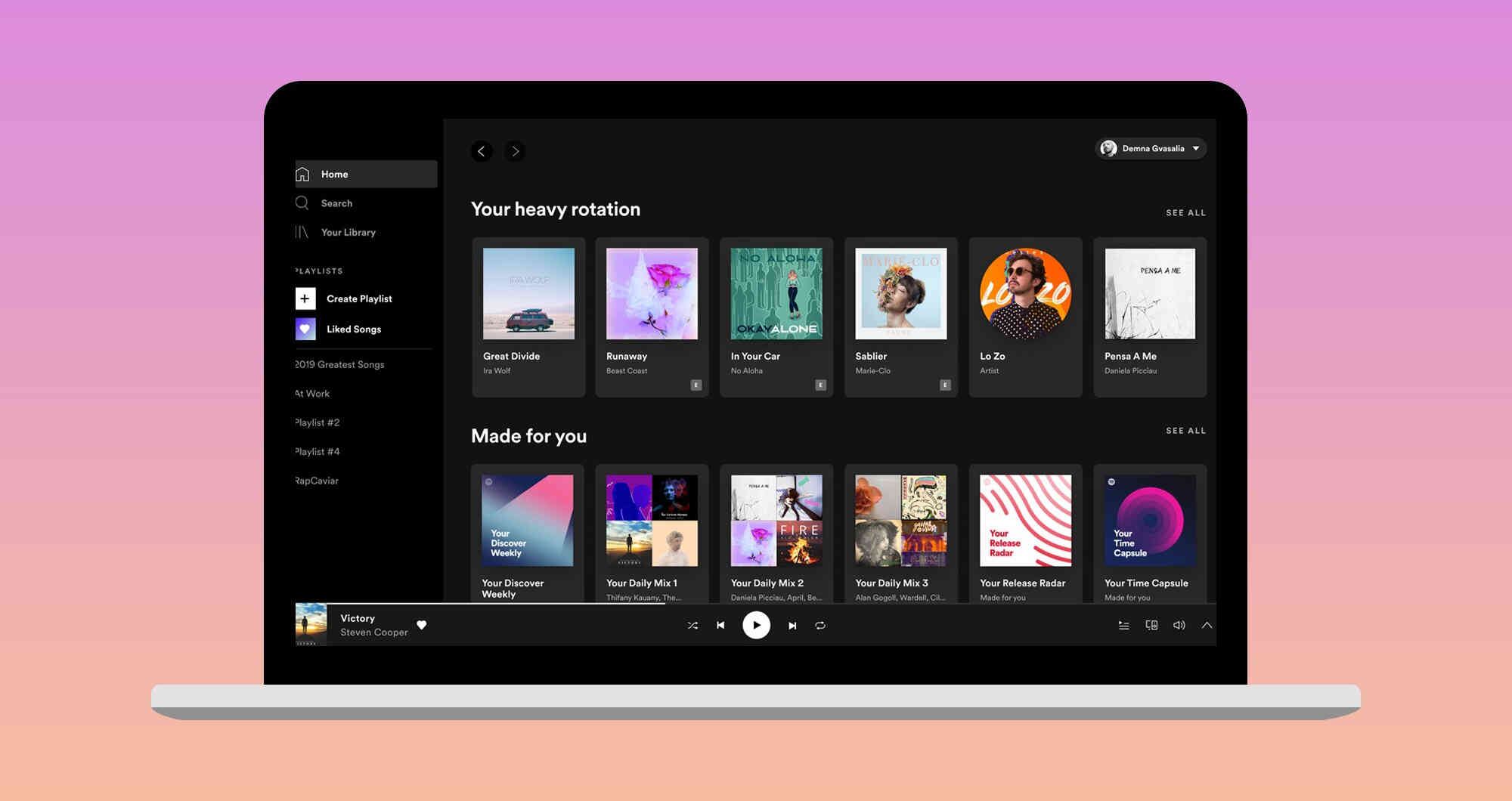 Spotify y su nueva lista de reproducción personalizada 'Cápsula del tiempo'