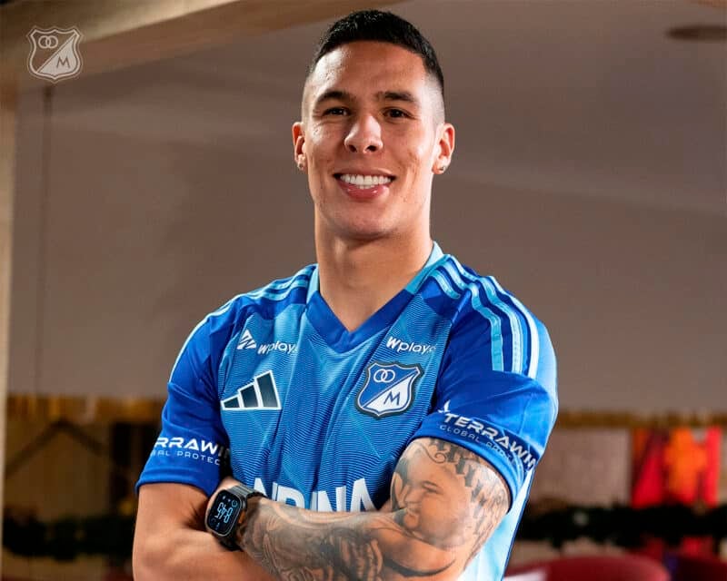 Mateo García, nuevo jugador de Millonarios.