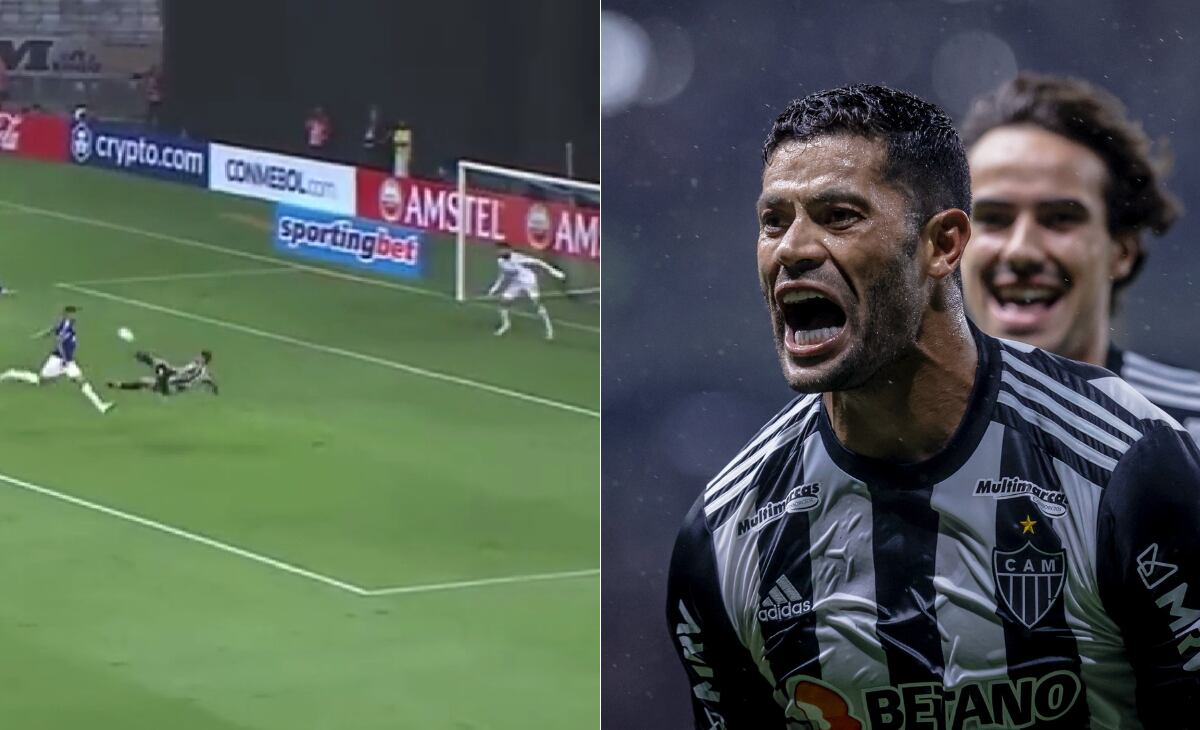 Hulk se robó el show con un golazo de chilena.