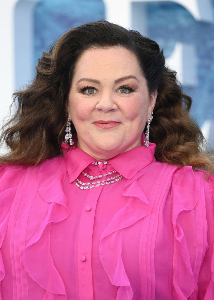 Melissa McCarthy attends en la premier inglesa de "The Little Mermaid" en Londres. (Photo by Karwai Tang/WireImage).