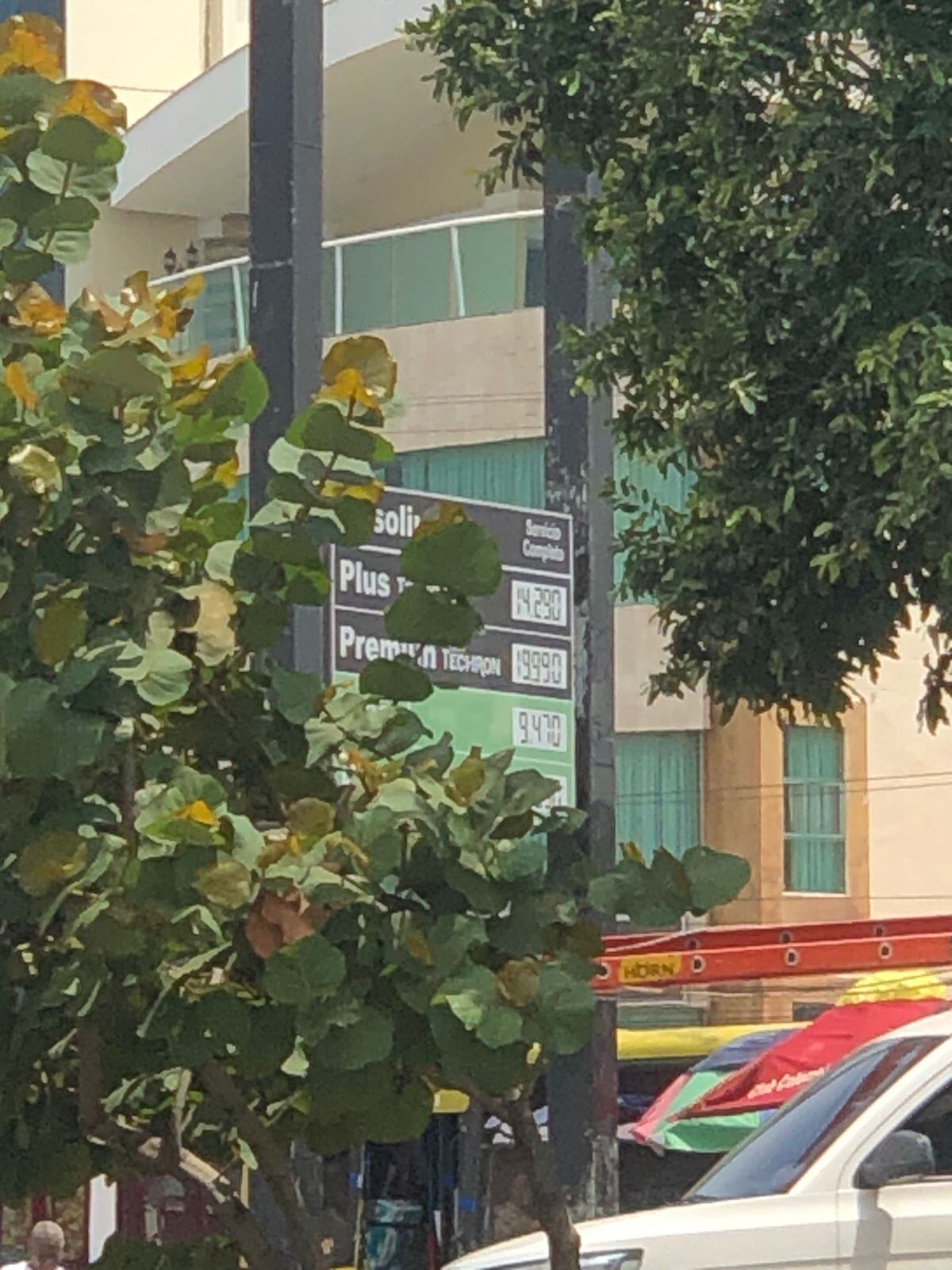 Estación Texaco de la Bomba del Amparo