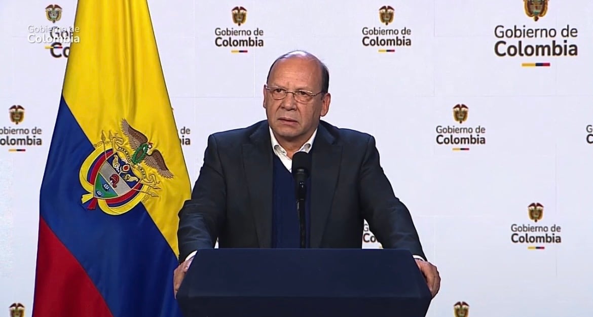 Germán Ávila líder del empalme del gobierno saliente de Gustavo Petro.