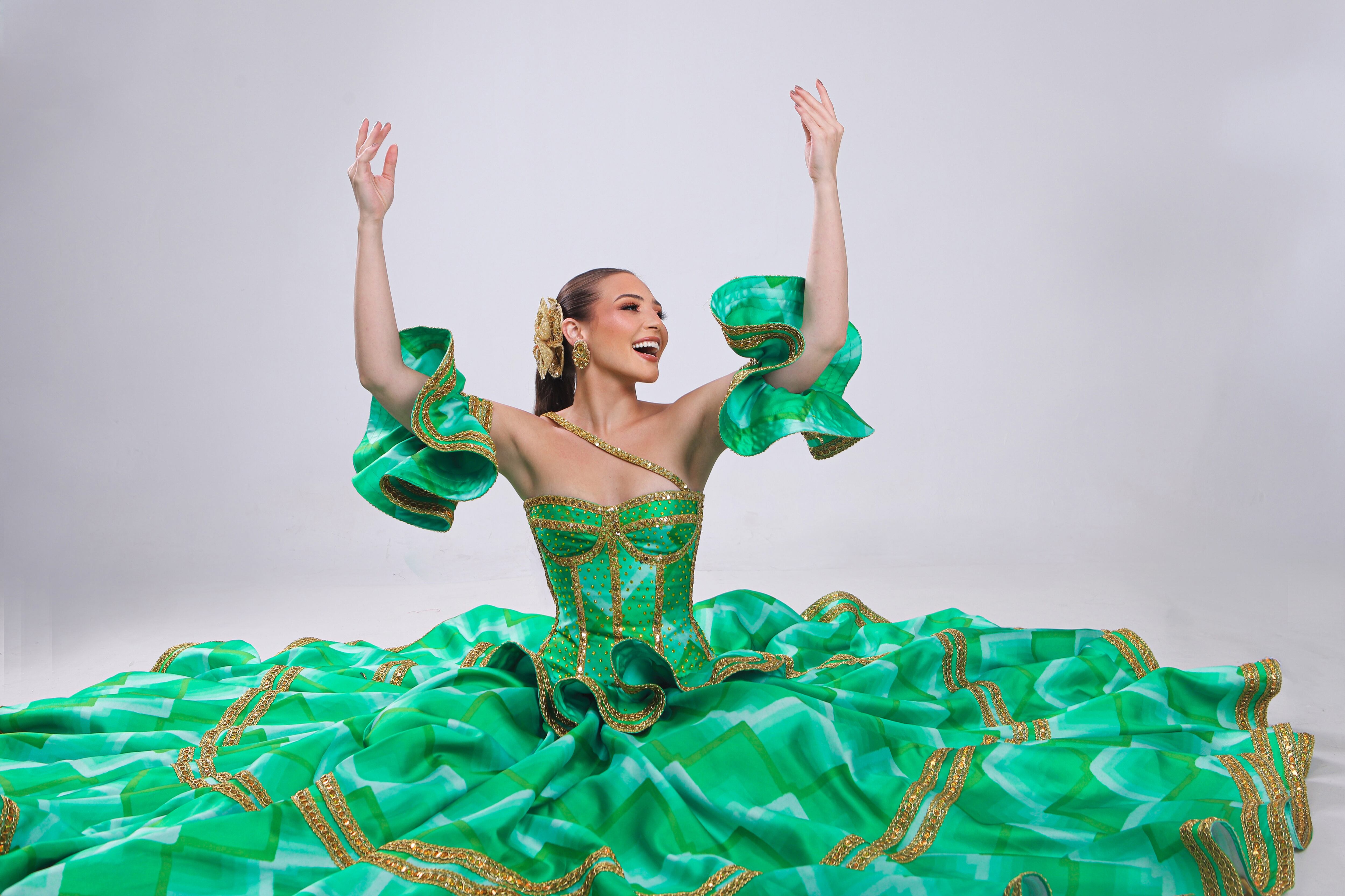 Michelle Char, la reina del Carnaval de Barranquilla que honra su herencia familiar, SEMANA conversó con ella